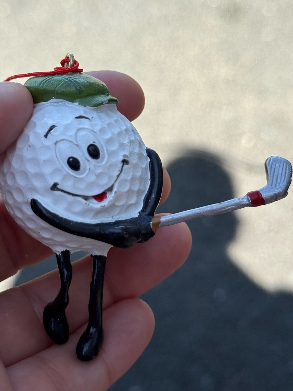 Ganz Golfer Ornament Golf ball Christmas